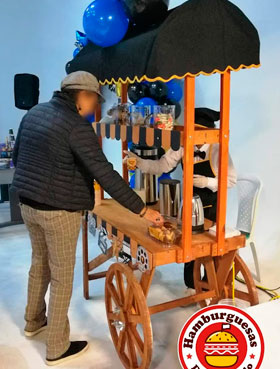 Carrito de snacks