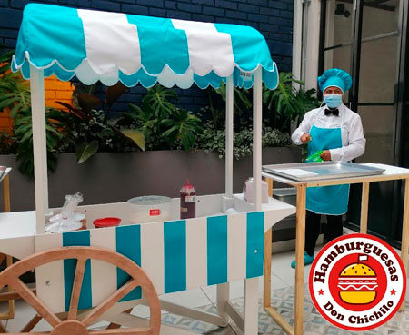 carritos de comida para fiestas infantiles