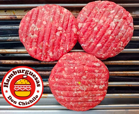 Hamburguesas 100% carne artesanal