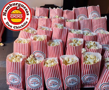 crispetas para fiestas empresariales